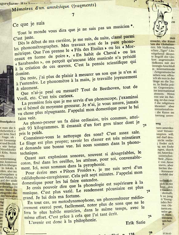 à propos de erik satie