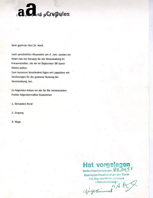 autorisation officielle